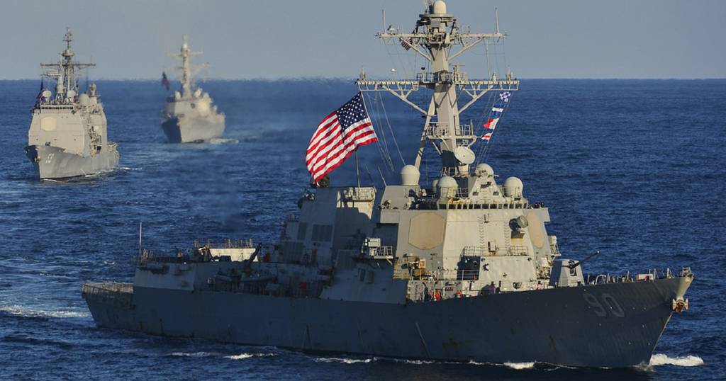 US Navy denies Russian claim it pushed destroyer Chafee from its ...