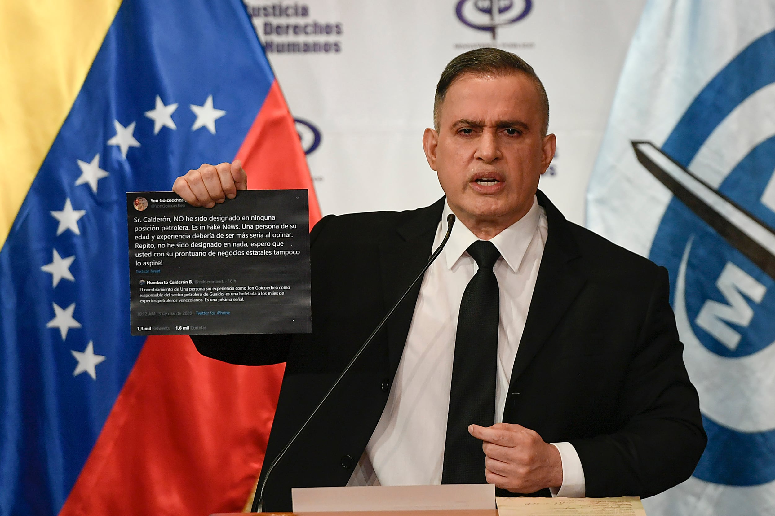 Venezuela's Attorney General Tarek William Saab