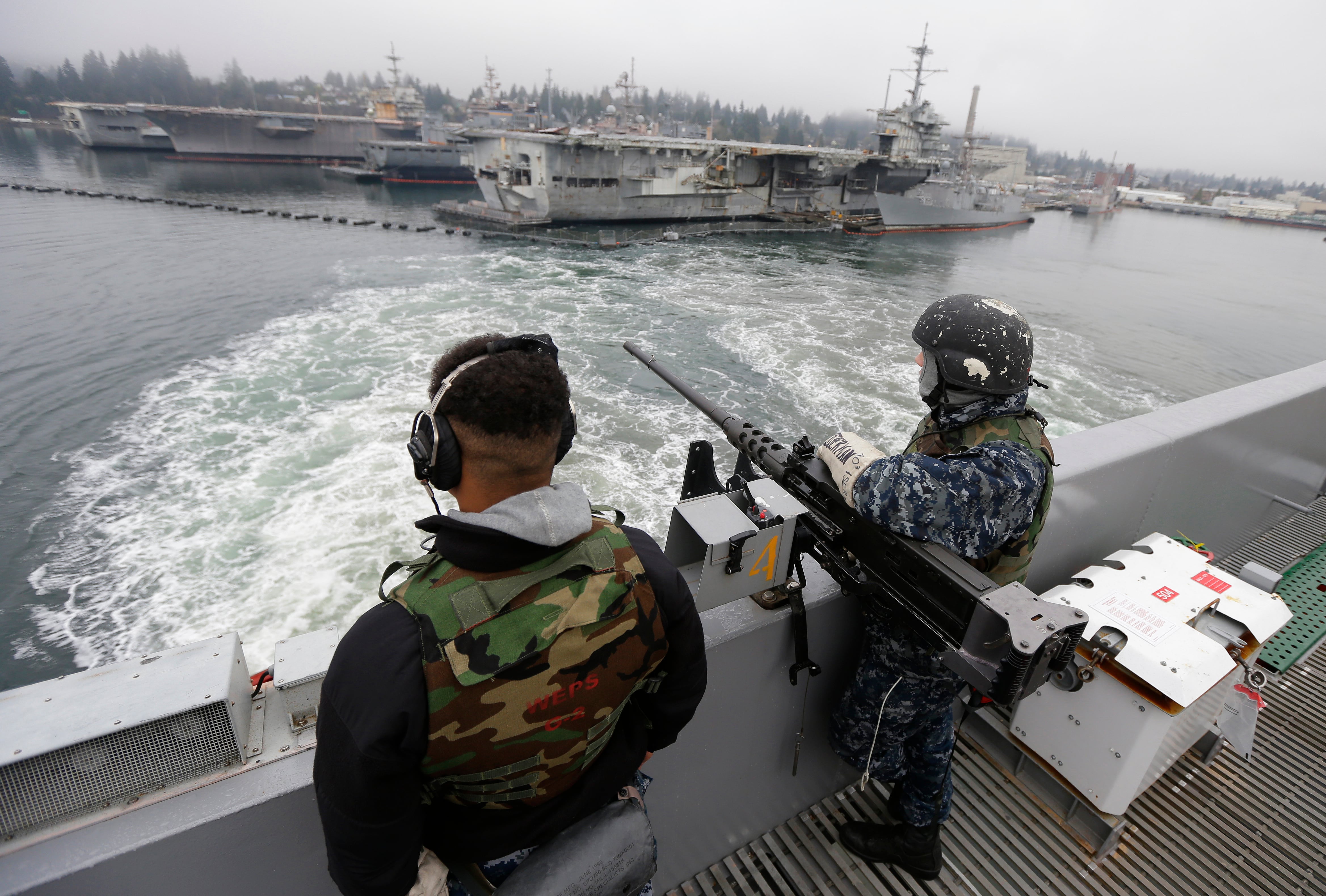 USS John Stennis, Naval Base Kitsap