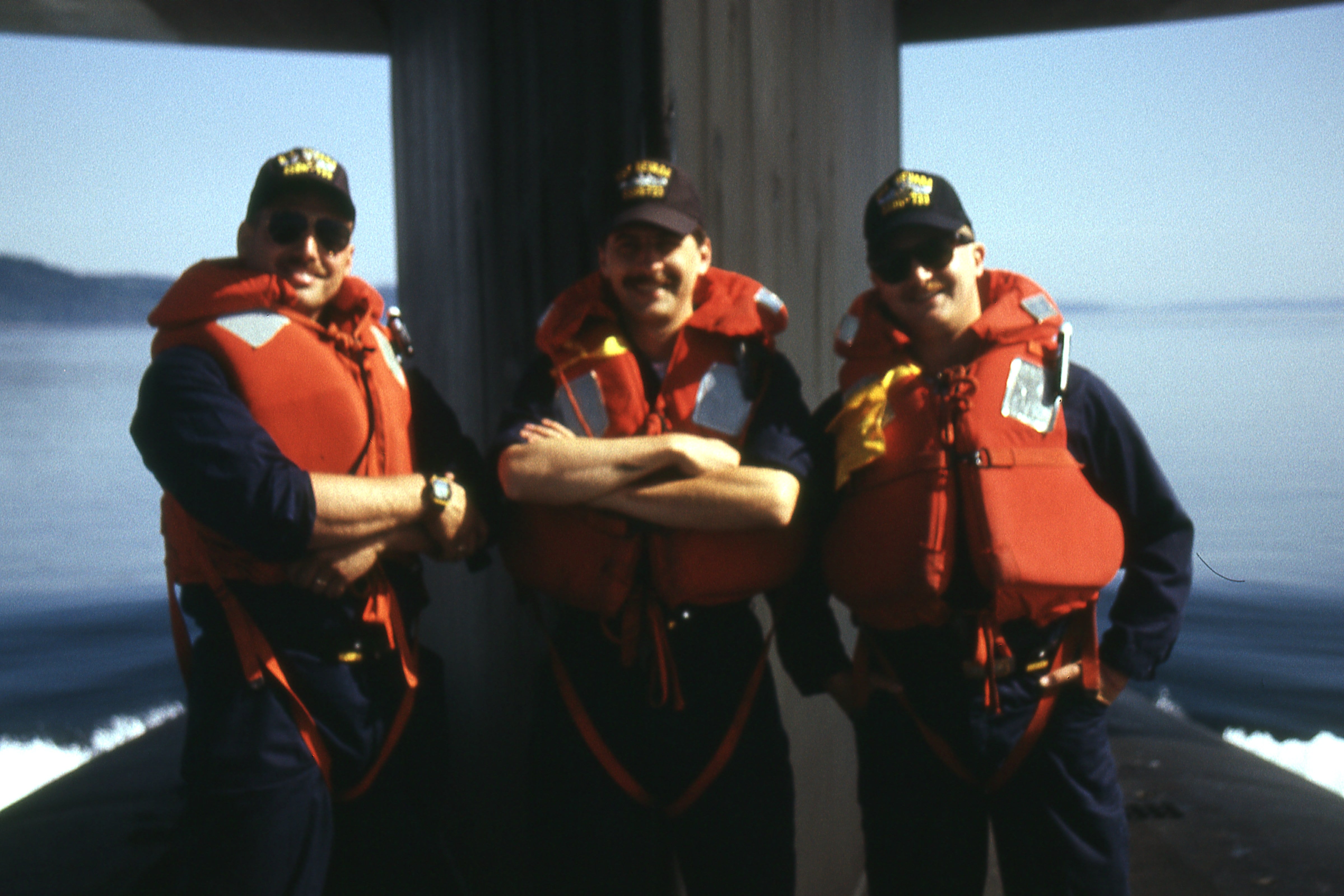 From left: Dwayne Wiggin, Scott Rieger, Andrew Frost.